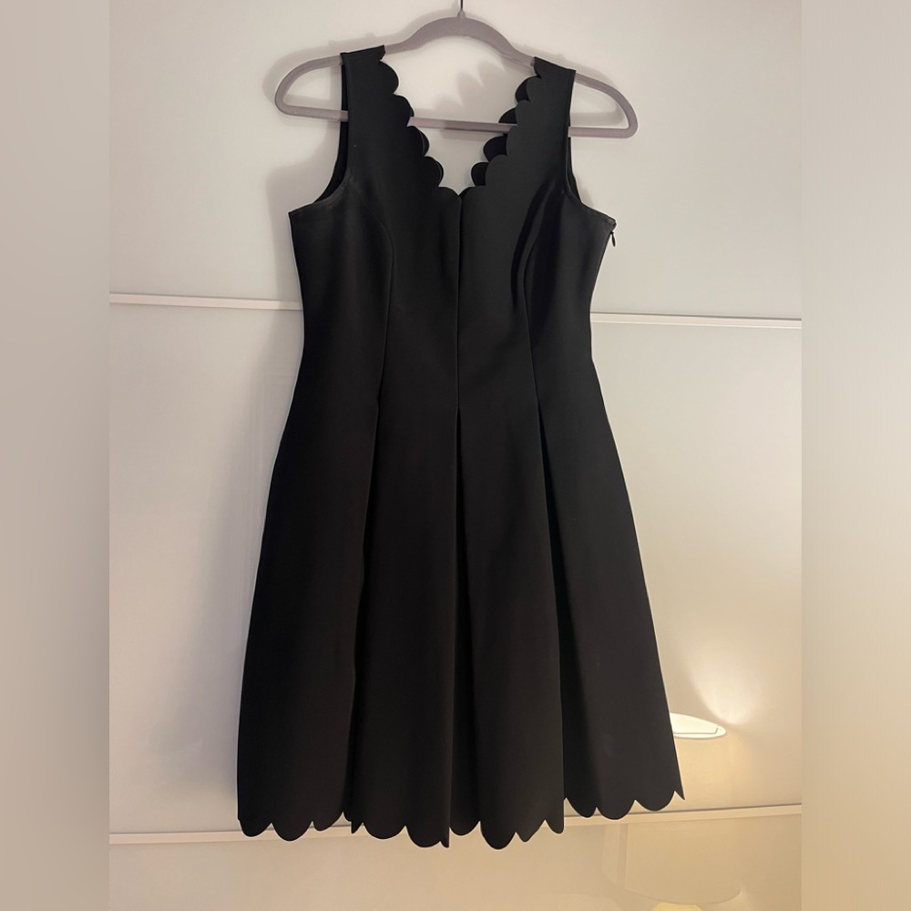 Scalloped A-Line Dress